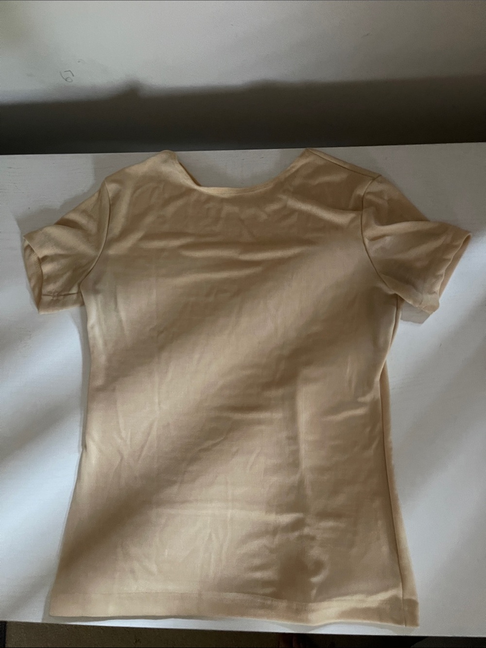 Soft butter yellow Short Sleeve Tee